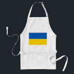 Avental Pron com Bandeira da Ucrânia<br><div class="desc">Apron com a bandeira da Ucrânia.</div>