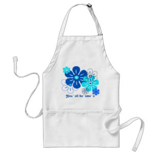 Avental Prons de Chef Tropical de Chuva Flor