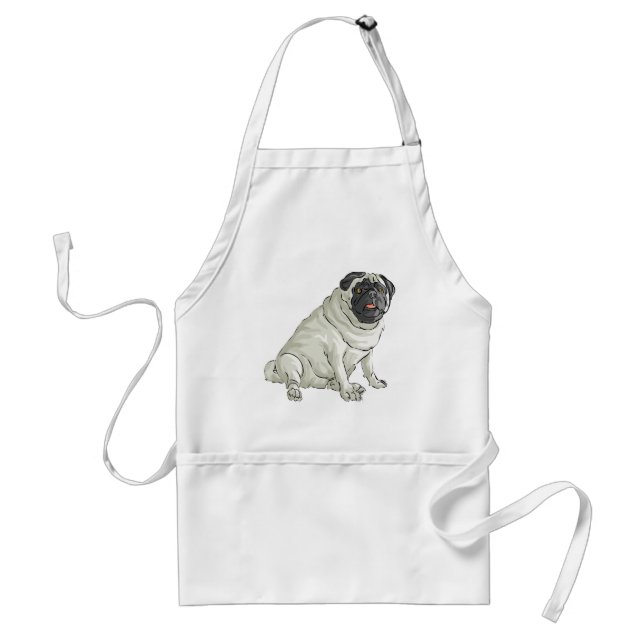 Avental Pug (Frente)