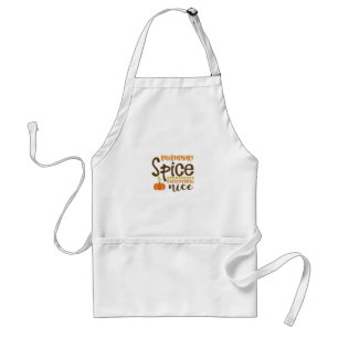 Avental Pumpkin Spice e Tudo Mais Que Boa Tendência Slogan