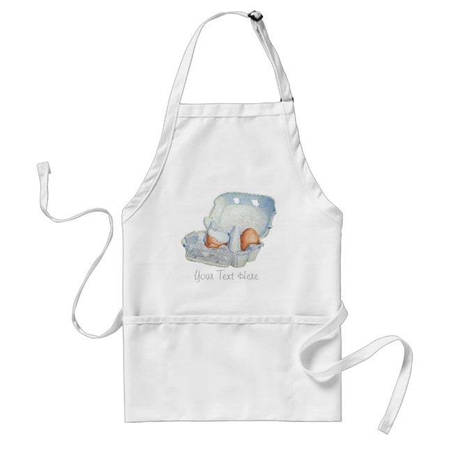 Avental quadro de vida útil quebrado casca de ovo na caixa (Frente)