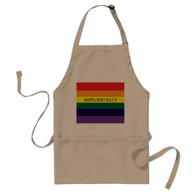 Avental rainbow color (Frente)