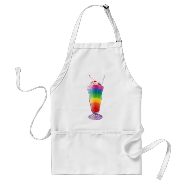 Avental Rainbow Milkshake (Frente)