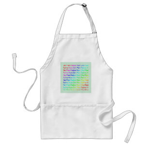 Avental Rainbow Om Mani Padme Hum (no Baby Blue)