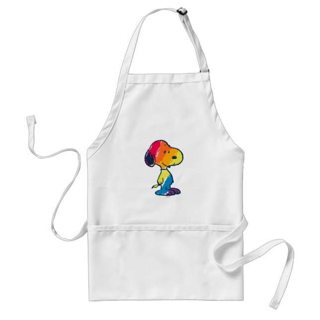 Avental Rainbow Snoopy (Frente)