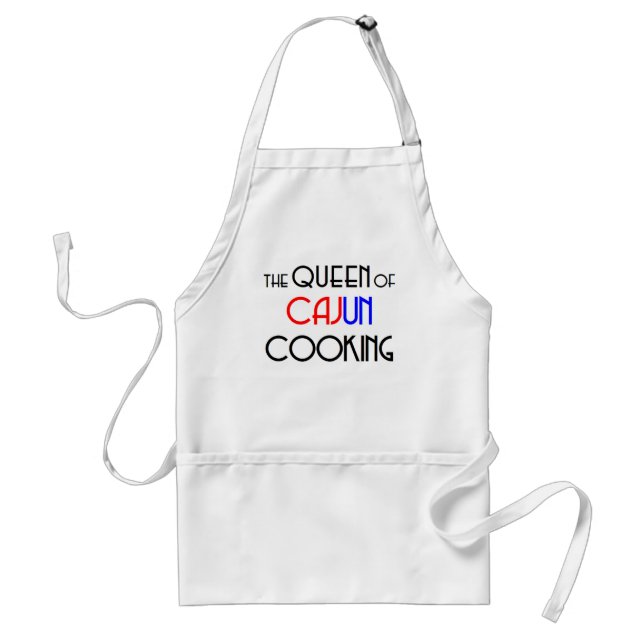 Avental rainha da cozinha cajun (Frente)