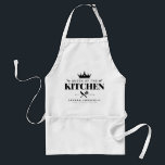 Avental Rainha da Cozinha Senhora Chef Personalizada<br><div class="desc">Presente perfeito para sua mãe,  avó,  irmã ou qualquer senhora importante na sua vida! Rainha da cozinha Apron. Fácil de personalizar!</div>