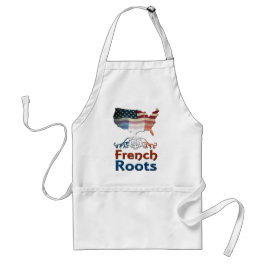 Avental Raízes Francesas Americanas
