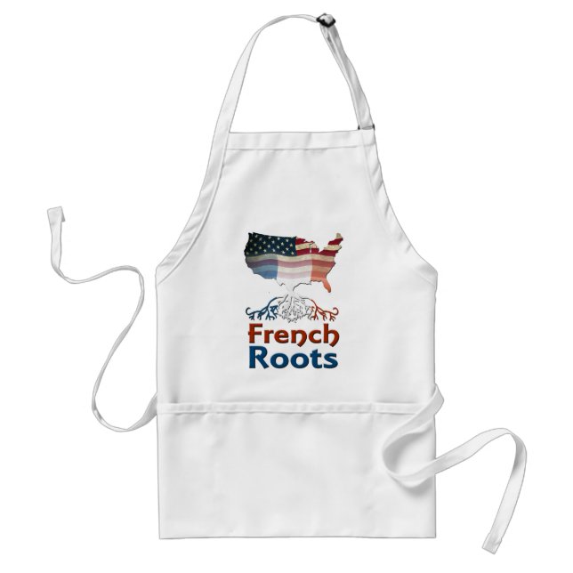 Avental Raízes Francesas Americanas (Frente)
