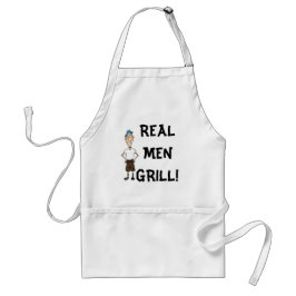 Avental Real Men Grill Apron