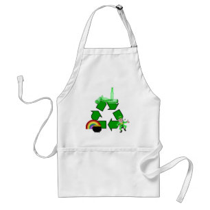 Avental Reciclagem irlandês