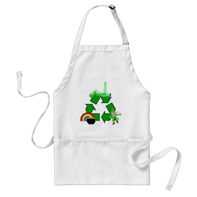 Avental Reciclagem irlandês (Frente)