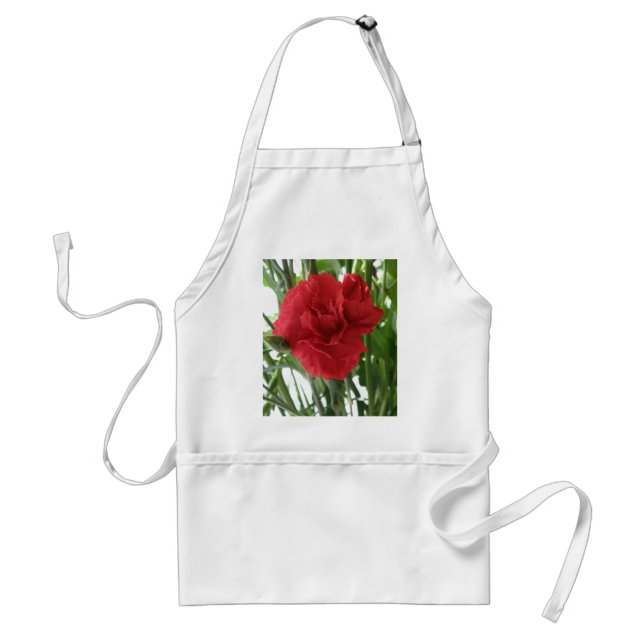 Avental Red Carnation Apron (Frente)