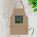 Avental Red Circus Tent Apron<br><div class="desc">Step right up to the most spectacular show on Earth with this vibrant Red Circus Tent Big Top graphic! Transport yourself to the enchanting world of circus magic and create an unforgettable experience with this captivating design adorning your favorite Zazzle products. Our talented artists have masterfully captured the essence of...</div>