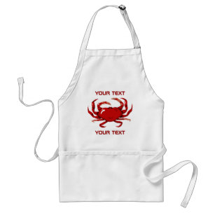 Avental Red Crab Modelo Apron