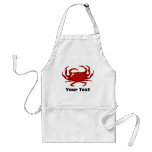 Avental Red Crab Modelo Apron