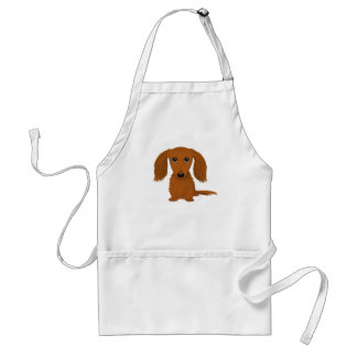 Avental Red Dachshund de Longa Distância | Cachorro de Car