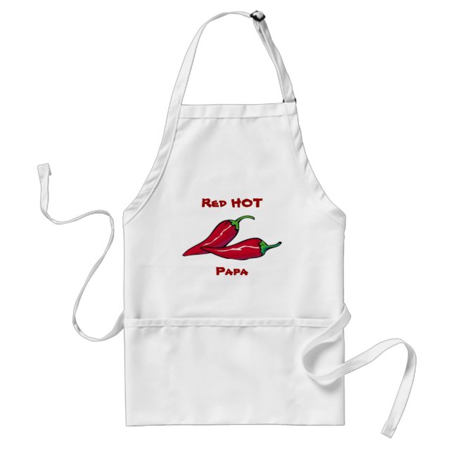 Avental Red Hot Papa Apron (Frente)