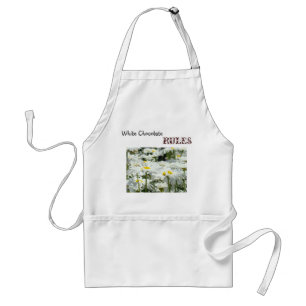 Avental Regras de Chocolate Branco aprons presentes de Fer