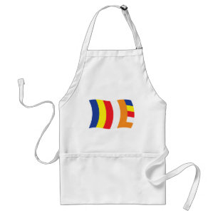 Avental Religião Budista Flag Apron
