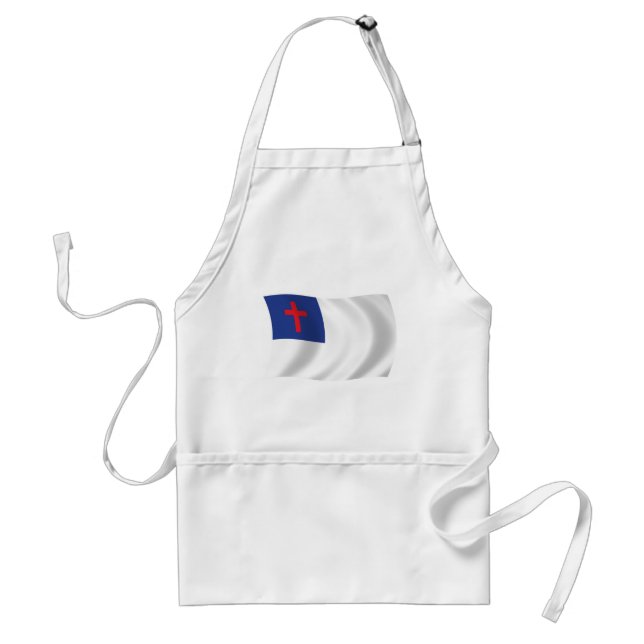 Avental Religião Cristã Flag Apron (Frente)