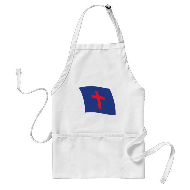 Avental Religião Cristã Flag Apron (Frente)