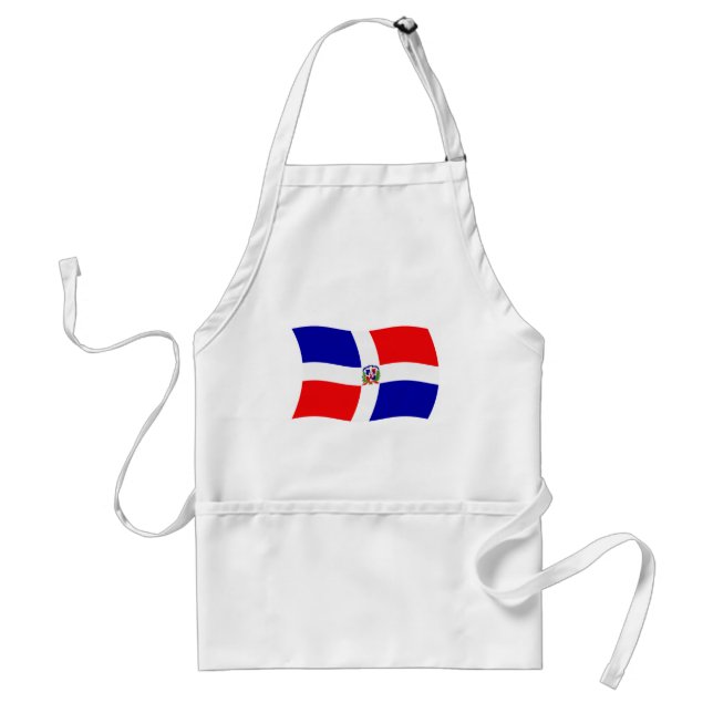 Avental República Dominicana Flag Apron (Frente)