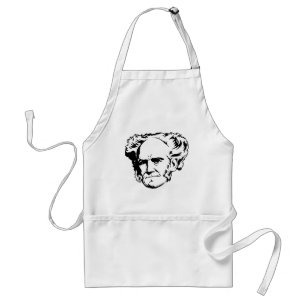 Avental Retrato de Arthur Schopenhauer