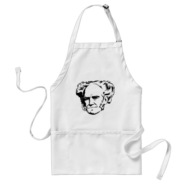 Avental Retrato de Arthur Schopenhauer (Frente)