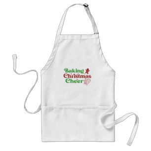 Avental Retro Groovy Baking Christmas Cheer