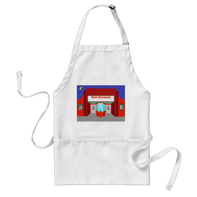 Avental Retro Movie Theater Apron (Frente)