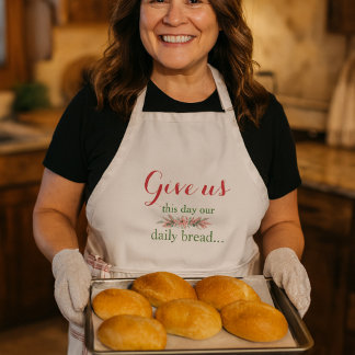 Avental Rezação diária de pão