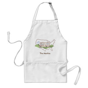 Avental Road Trip USA Apron
