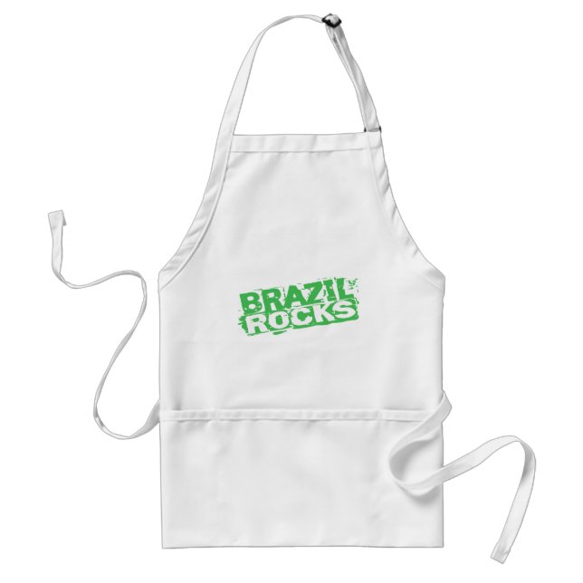 Avental Rochas de Brasil (Frente)