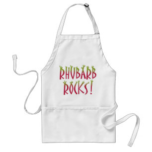 Avental Rochas do ruibarbo