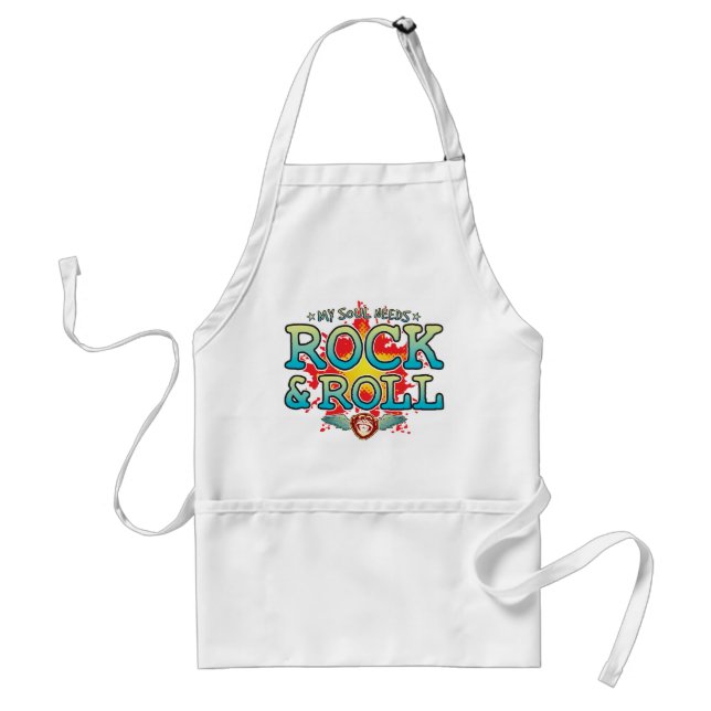 Avental Rock & Roll Soul Apron (Frente)
