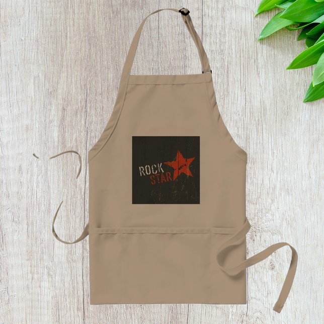 Avental Rock Star Music Apron (Criador carregado)