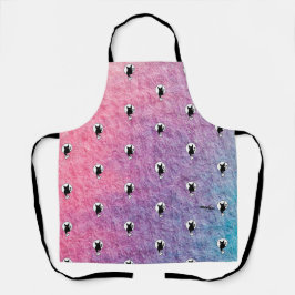 Avental rosa de Halloween por Poet Adiela Akoo