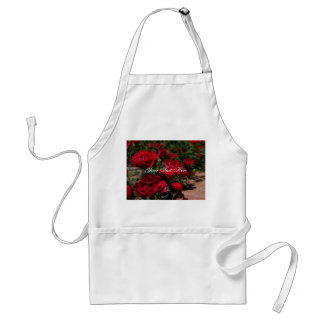 Avental Rosa vermelha Apron