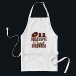 Avental Rosquinha engraçada<br><div class="desc">Eu tenho O.D.D., desordem obsessiva da rosquinha. Eu sou obcecado com alimentos e carburadores de pequeno almoço.</div>