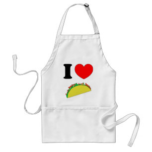 Avental Roupas de Taco Engraçado Taco Terça-feira Comida M