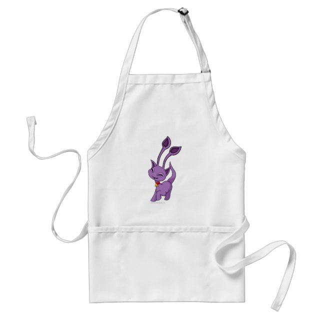 Avental Roxo de Aisha (Frente)