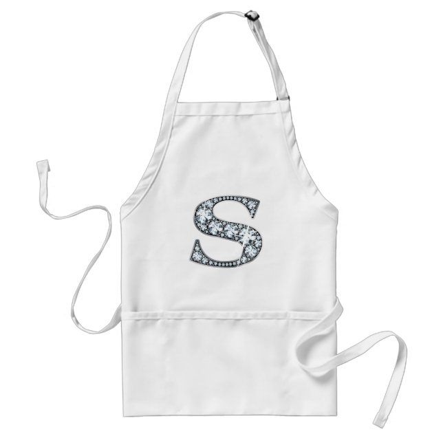Avental "S" Diamond Bling Apron (Frente)