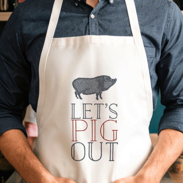 Avental Saída de vamos | Churrasco de Verão (Criador carregado)