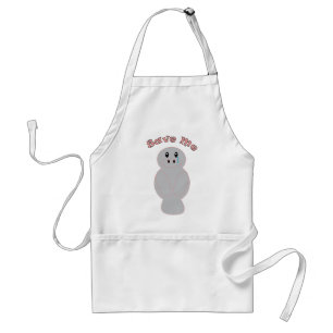 Avental Salve-me Manatee Apron