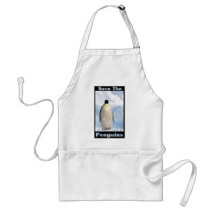Avental Salve os pinguins