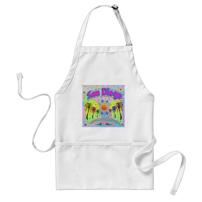 Avental San Diego Calm Deseje Apron (Frente)