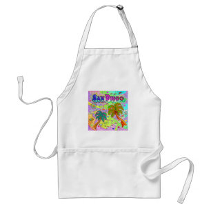 Avental San Diego Vacation Target Apron