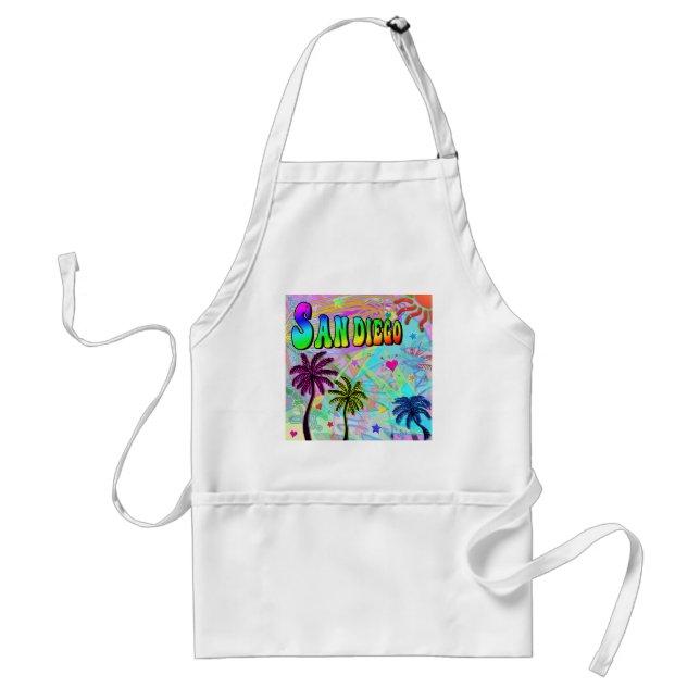 Avental San Diego Vivid Romance Apron (Frente)