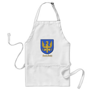Avental Sanchez Family Shield Apron